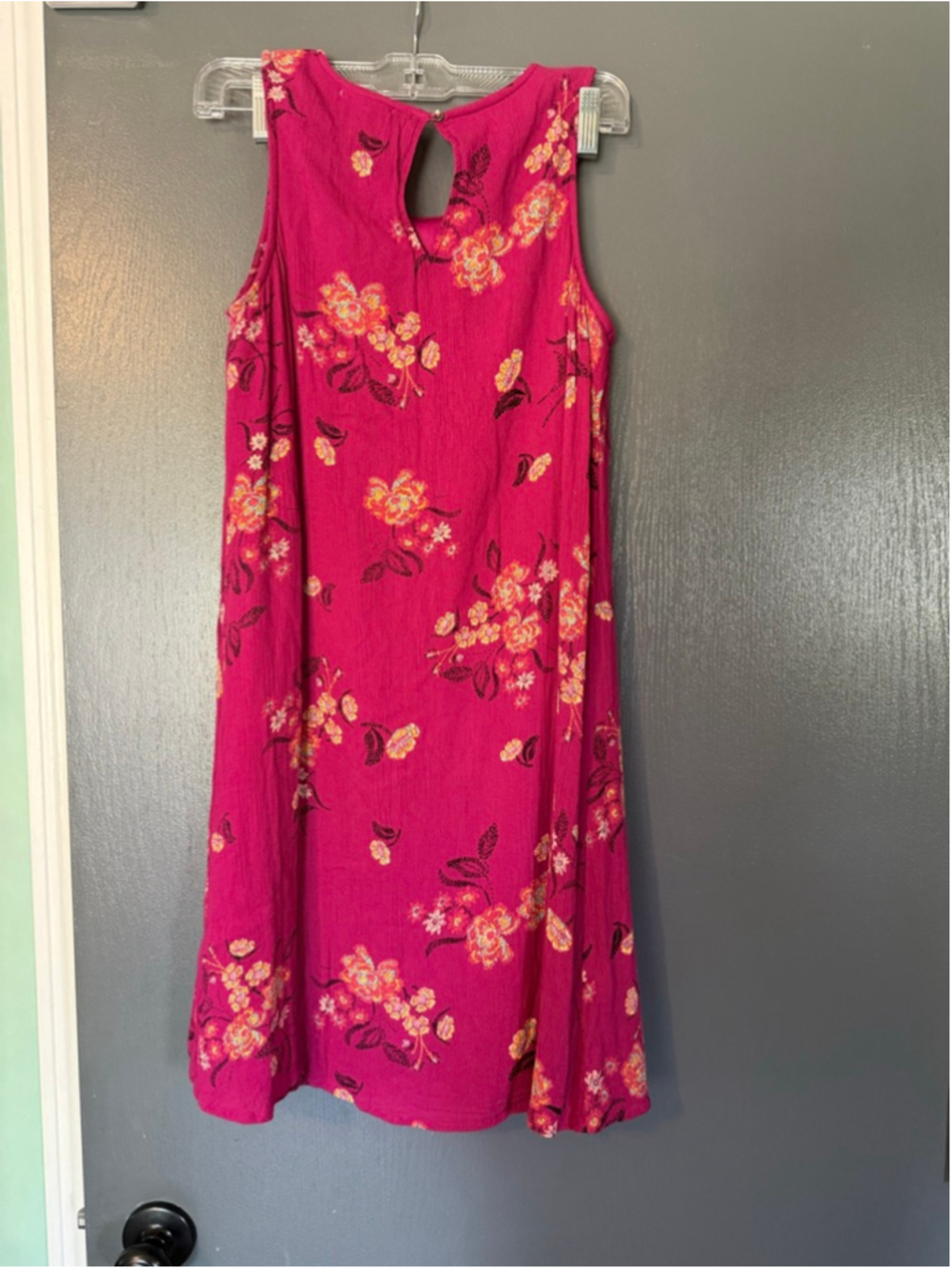 Maurice’s women’s pink floral sleeveless dress M - Picture 4 of 4